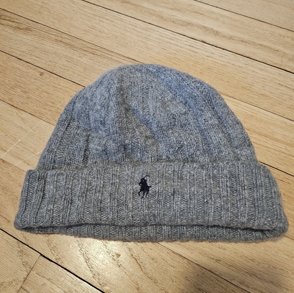 Polo by Ralph Lauren Gray Knit Beanier Youth